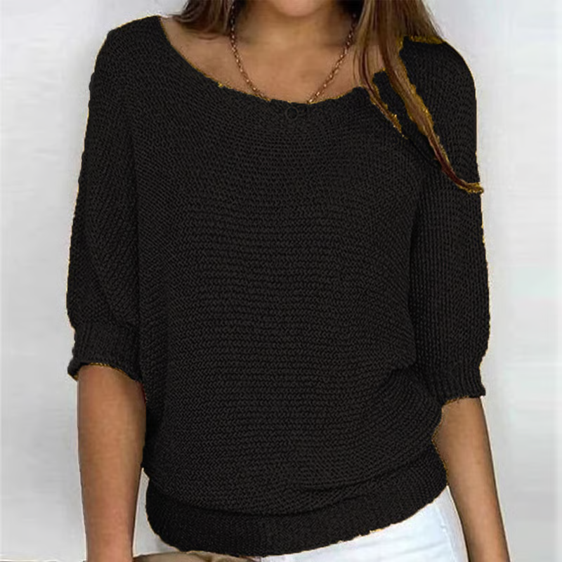 Iris™ | Leichter Sommerpullover mit 3/4-Ärmeln – Komfort & lässige Eleganz