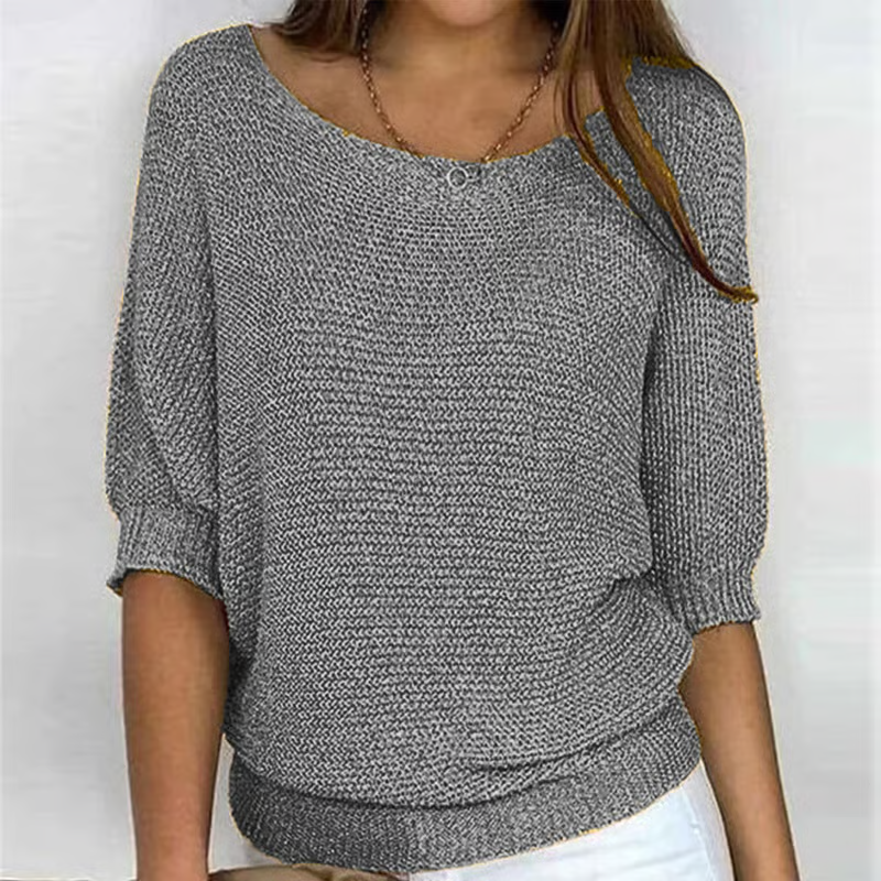 Iris™ | Leichter Sommerpullover mit 3/4-Ärmeln – Komfort & lässige Eleganz
