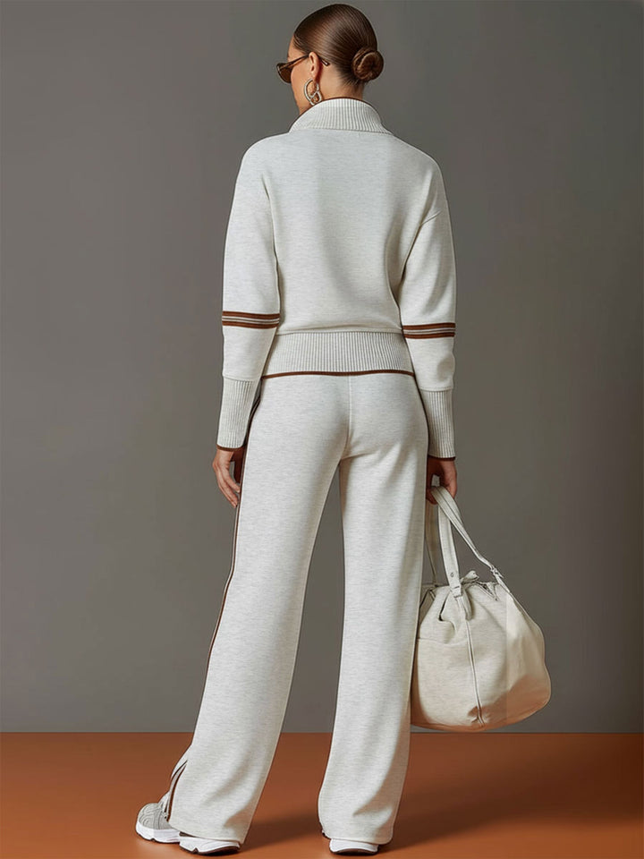 Marietta | Bluse und Hose mit weitem Bein