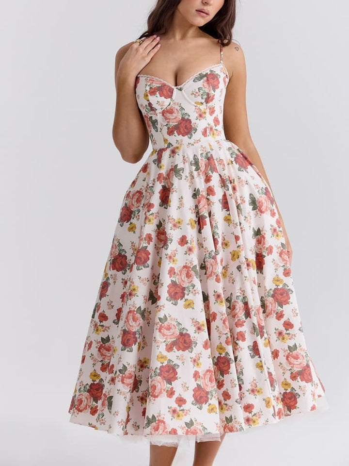 Arielle | Luxuriöses Midi-Kleid